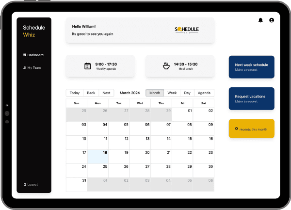 Schedule Whiz